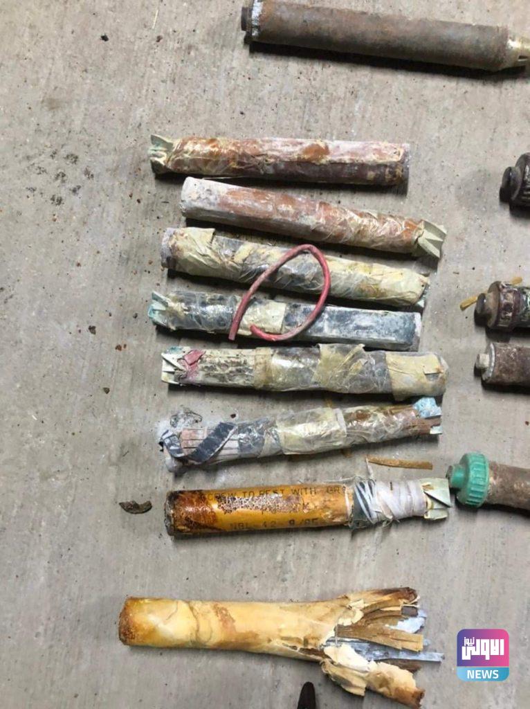 عمليات بغداد تضبط كدس للأعتدة والمواد المتفجرة غربي بغداد (صور) 33 FB IMG 1622288616938