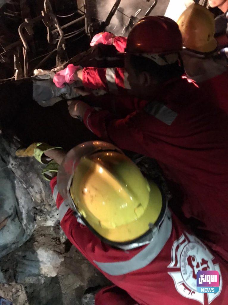 الدفاع المدني ينتشل 14 جثة وينقذ 3 مواطنين ويخمد حريق داخل عجلتين في المثنى (صور) 19 IMG 20210515 WA0002