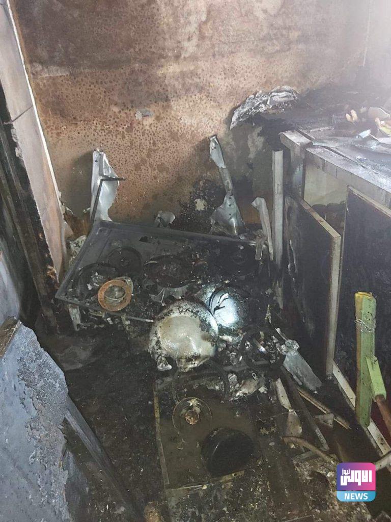 الدفاع المدني تخمد حريق داخل شقة في مجمع بسماية (صور) 20 IMG 20210520 WA0013