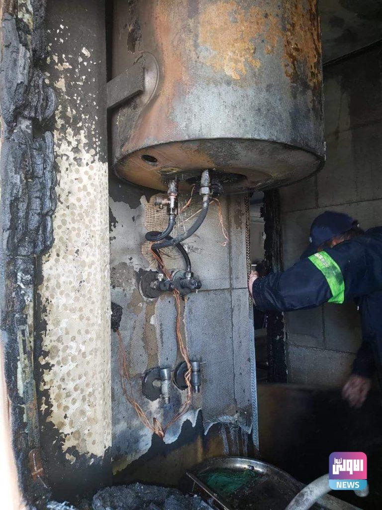 الدفاع المدني تخمد حريق داخل شقة في مجمع بسماية (صور) 22 IMG 20210520 WA0015