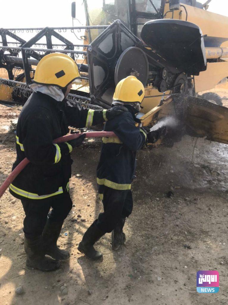 الدفاع المدني تنقذ 117 دونماً في صلاح الدين (صور) 11 IMG 20210522 180603 269