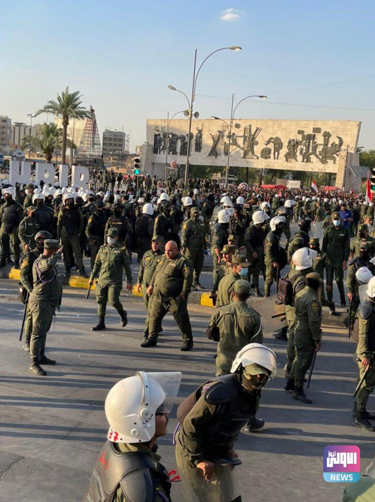 مكافحة الشغب تشن هجوماً مفاجئاً على المتظاهرين في ساحة التحرير (صور) 10 IMG 20210525 181752 560