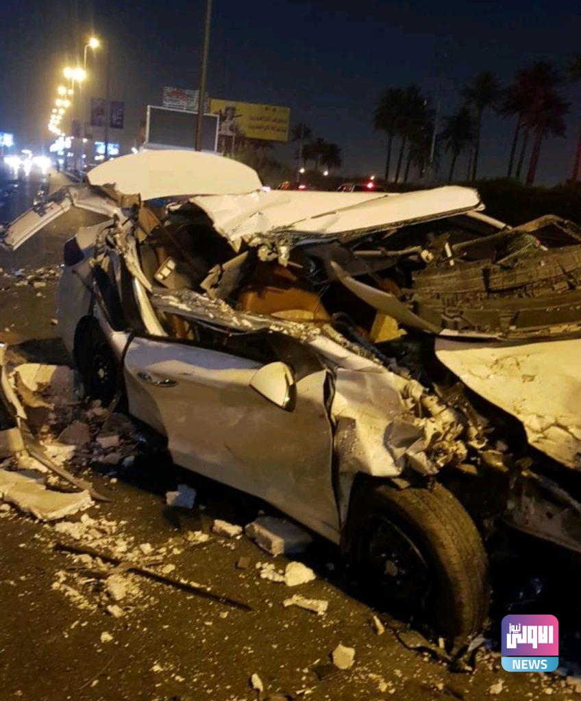 تحطم عجلة بالكامل نتيجة حادث مروري في بغداد (صورة) 4 Screenshot 20210526 031731