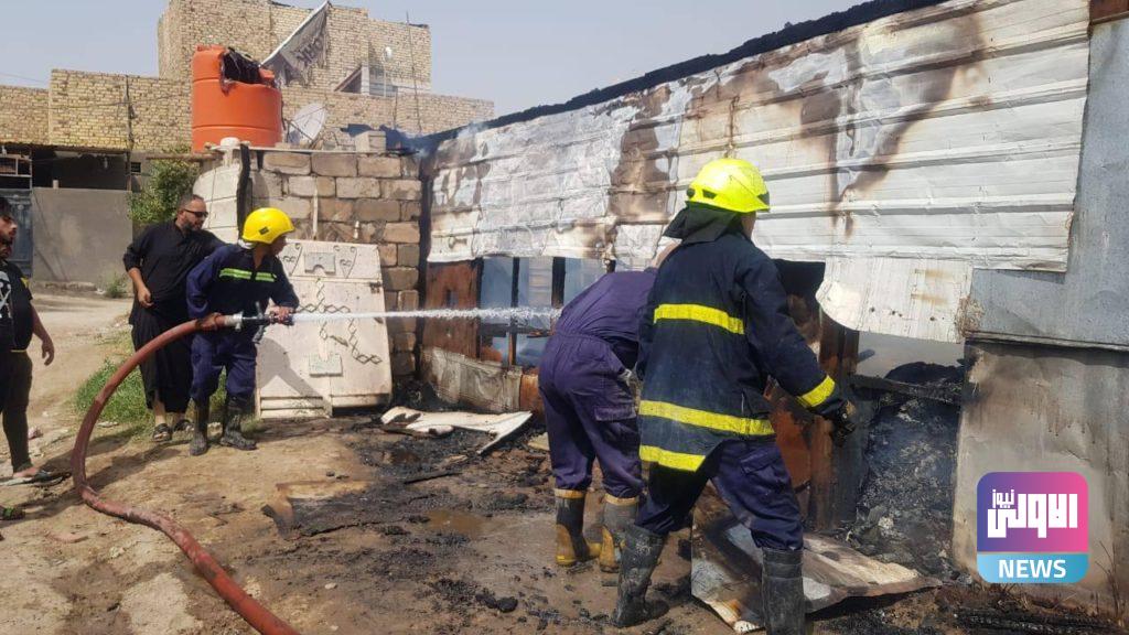 إخماد حريق أندلع داخل مجمع سكني وسط بابل (صور) 9 U¡U¥ U¥U¨ U¢U© me ga