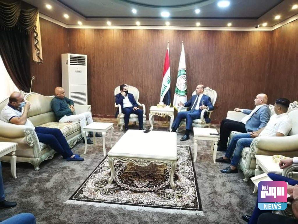 خلال استقبلُه وفدَ إتحاد الصحافة الرياضية درجال ويؤكد: دعمه للصحفيين الرياضيين 9 photo ٢٠٢١ ٠٥ ٠١ ١٧ ٠٩ ١٨ 3