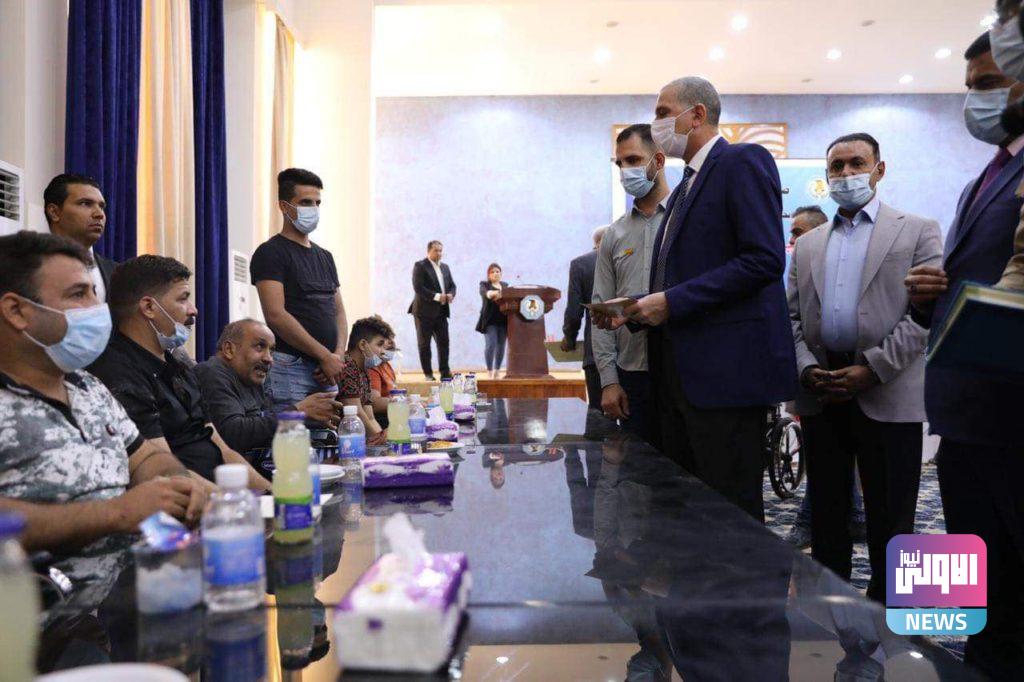 السيد الغانمي: وزارة الداخلية لم ولن تتخلى عن شريحة الشهداء والجرحى 16 0492E5D4 87C5 4195 A486 7CAAF23E88EB