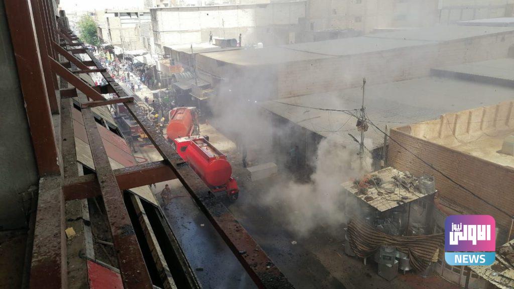 النيران تستعر بإحدى بنايات محافظة النجف 15 3482B74B 96BF 41B2 A33D 0C5E5A5A4B81