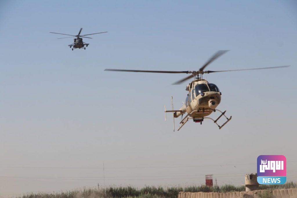 نائب قائد العمليات المشتركة وقائد القوات البرية يستطلعان جواً حدود مسؤولية عمليات ديالى 7 470ED59F 61DE 4280 8825 995E8B0D7B9B