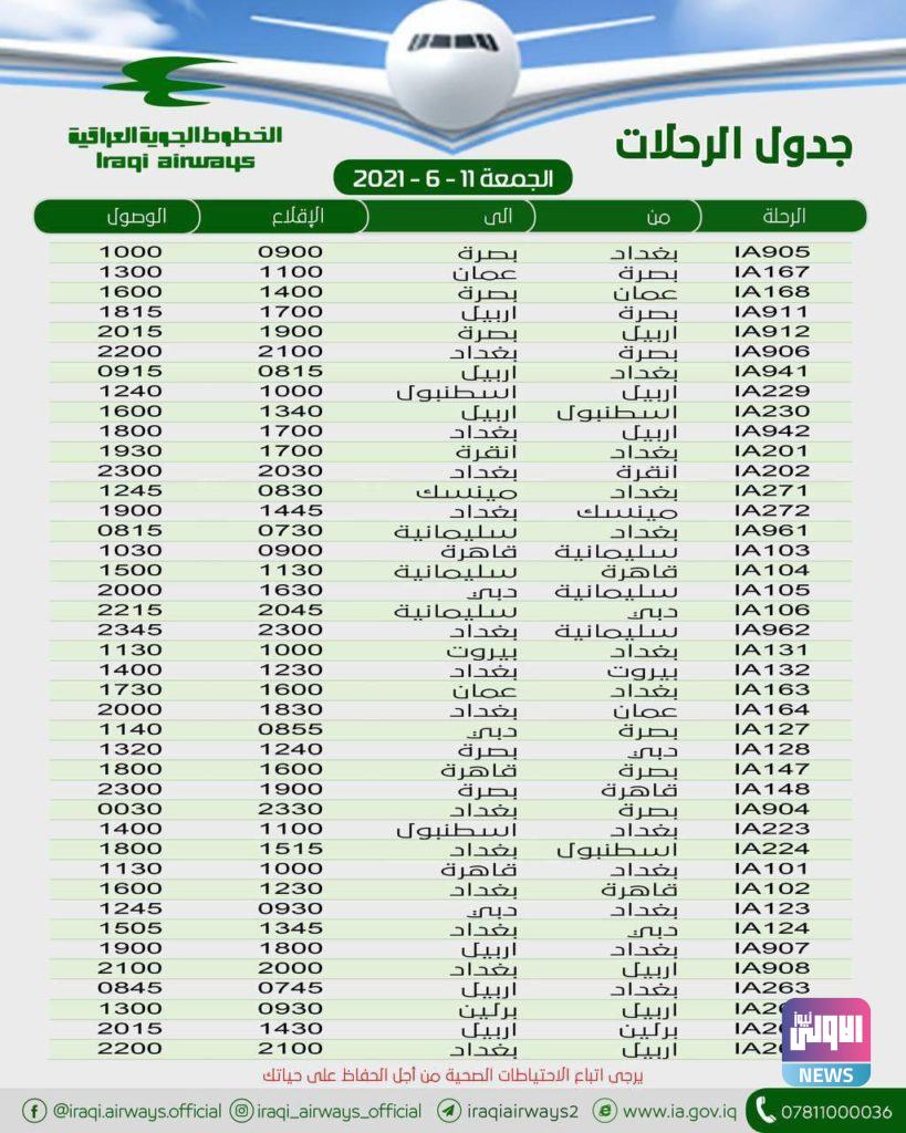 رحلات الخطوط الجوية ليوم غد الجمعة 4 540FBC72 7F5F 4484 A50B CD9DFD8F65B0
