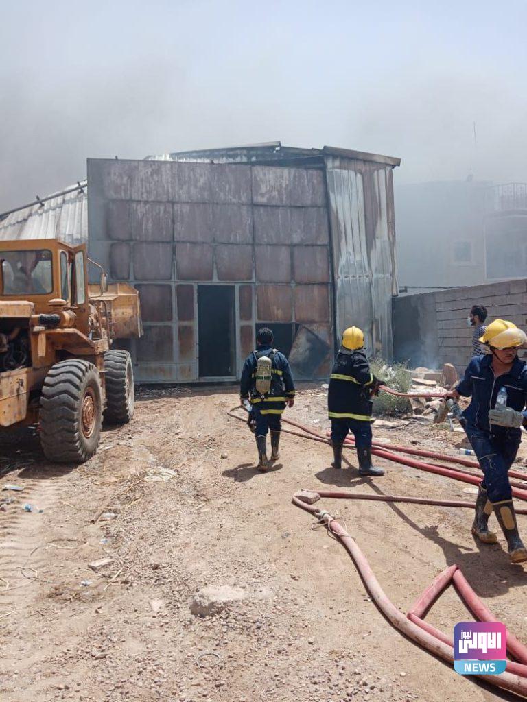 فرق الدفاع المدني تخمد حريق اندلع داخل مخزن في قضاء شط العرب 6 8C2134FF 01D0 468D 8532 9739635B0752