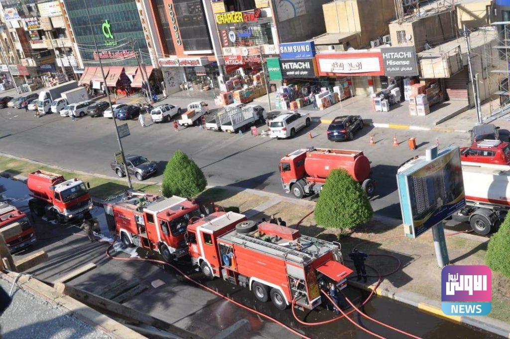 الدفاع المدني تخمد حريق اندلع داخل بناية قيد الانشاء في بغداد (صور) 6 B176C48C F3E5 4E8B A116 B51CBED5DA47