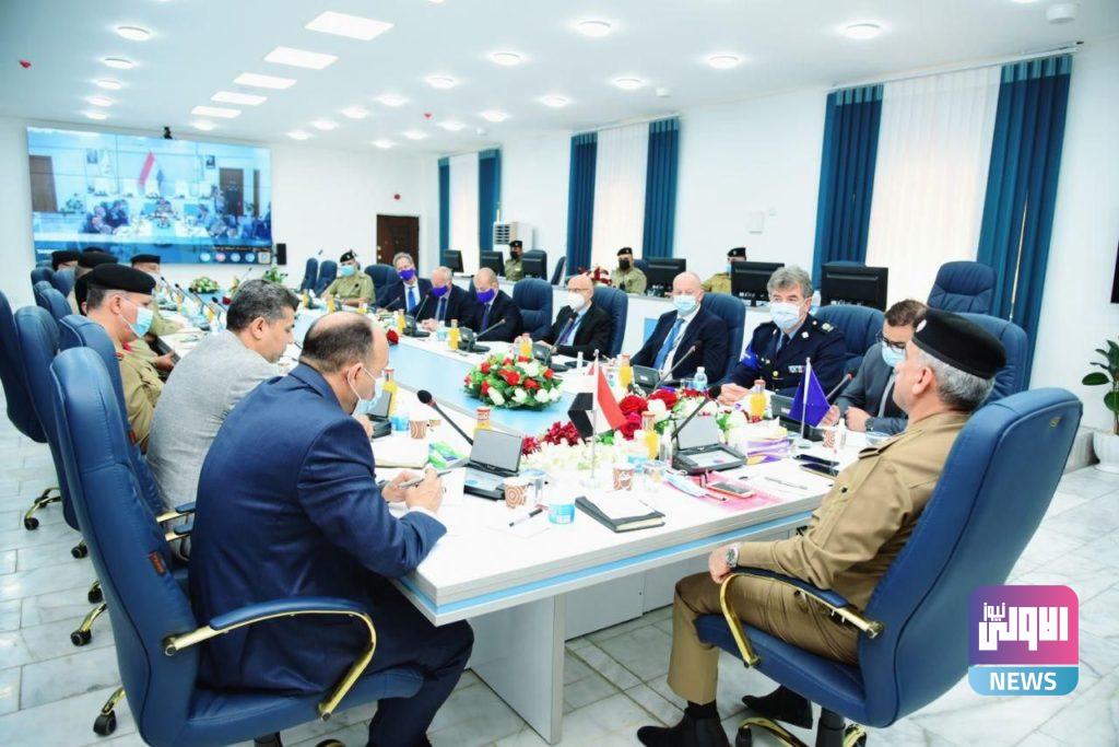 وكيل وزارة الداخلية لشؤون الشرطة يستقبل بعثة الاتحاد الاوربي الاستشارية 10 E1E497E9 F053 4B97 B5A5 D868FE5451FF