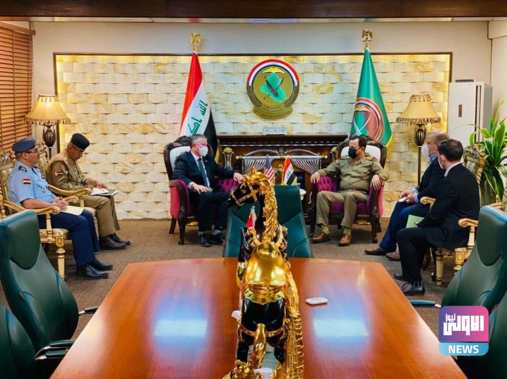 رئيس جامعة الدفاع للدراسات العسكرية يستقبل مدير مكتب التعاون الأمني في العراق 4 ECA17E09 01EC 44AA 851E 48ED014ED294
