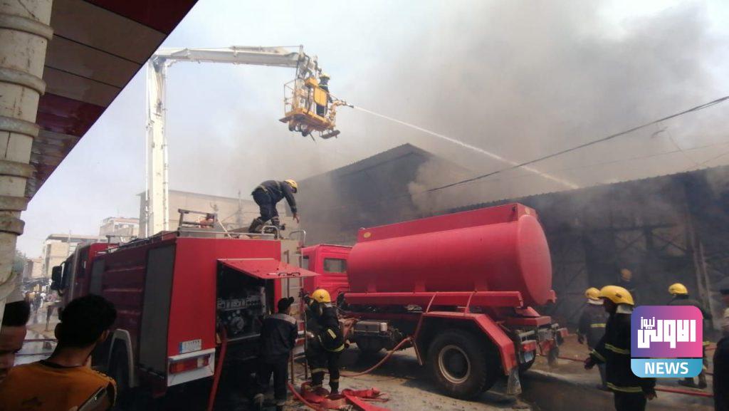 النيران تستعر بإحدى بنايات محافظة النجف 16 F4306D5F 8FD9 4622 9FB2 1DF24D548A09