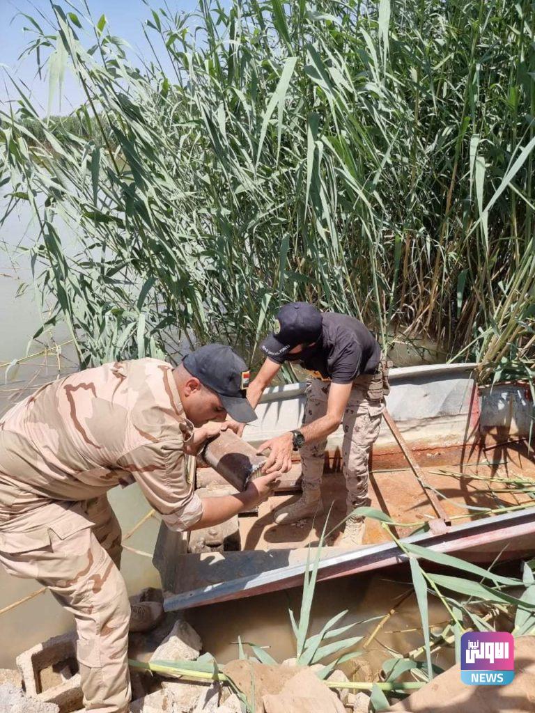 العثور على عبوات ناسفة ومتفجرات من مخلفات عصابات داعش الإرهابية (صور) 18 FB IMG 1622820271437