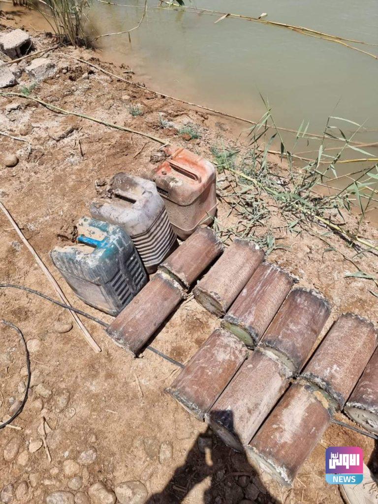 العثور على عبوات ناسفة ومتفجرات من مخلفات عصابات داعش الإرهابية (صور) 19 FB IMG 1622820276547