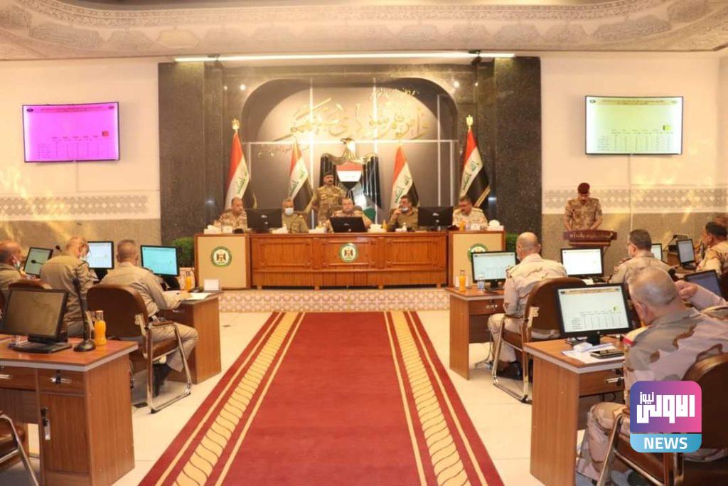 قائد عمليات بغداد يترأس مؤتمراً أمنياً في مقر القيادة 6 FB IMG 1623677161065