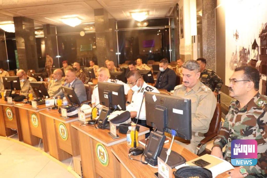 قائد عمليات بغداد يترأس مؤتمراً أمنياً في مقر القيادة 7 FB IMG 1623677247091