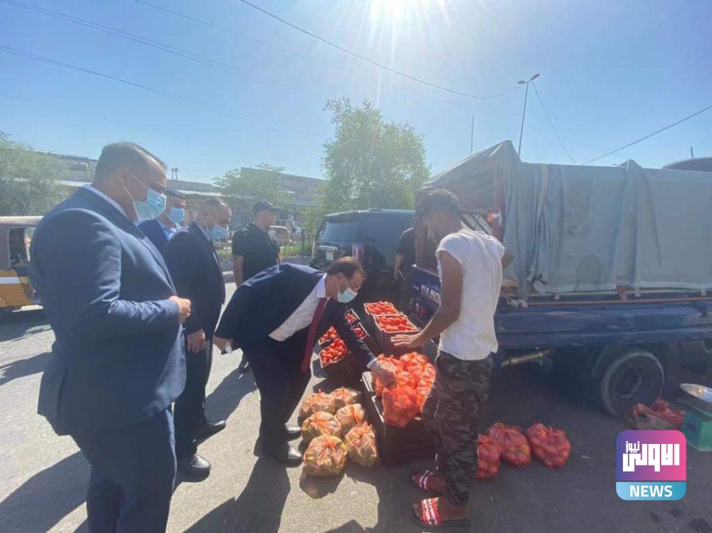 وزير الزراعة يتفقد علوتي جميلة وزويني للاطلاع على اسعار المنتجات النباتية والحيوانية(صور) 10 IMG 20210621 WA0036