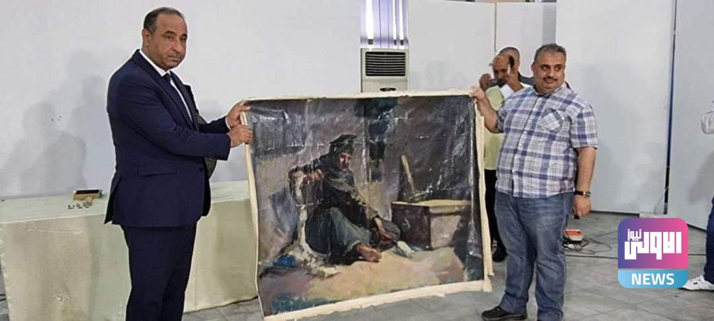 وزير الثقافة يتسلم من أحد المواطنين أعمالاً فنية متحفية مفقودة 6 IMG 20210623 WA0055