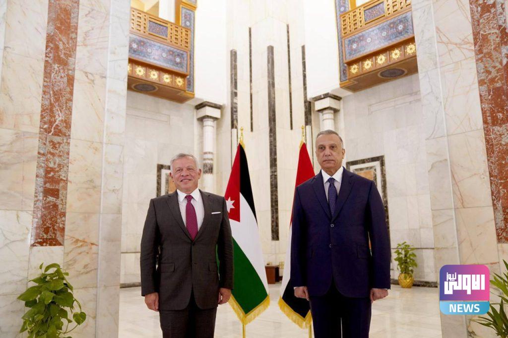 الكاظمي يستقبل العاهل الأردني في القصر الحكومي 28 IMG 20210627 WA0044