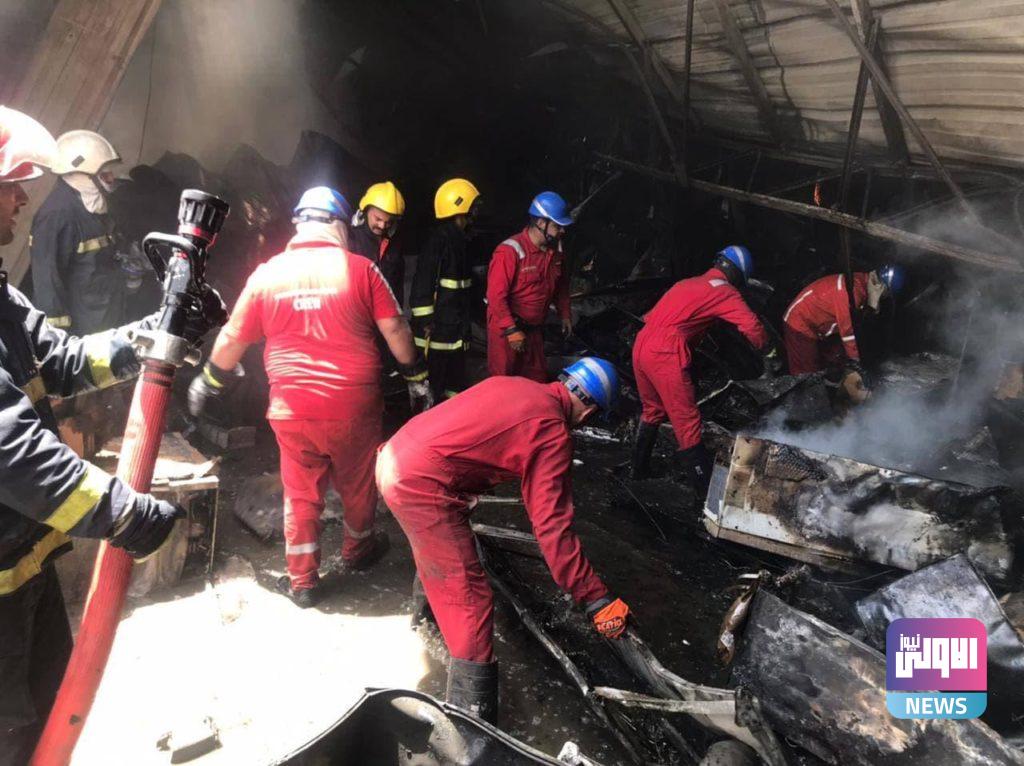 الدفاع المدني تخمد حريقاً اندلع في شركة حكومية ببغداد (صور) 10 IMG 20210617 140759 011 1