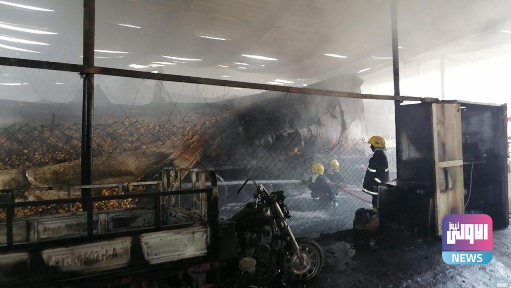 مديرية الدفاع تعلن عن السيطرة على حادث حريق كبير اندلع داخل علوة محافظة النجف (صور) 12 IMG 20210622 145538 705