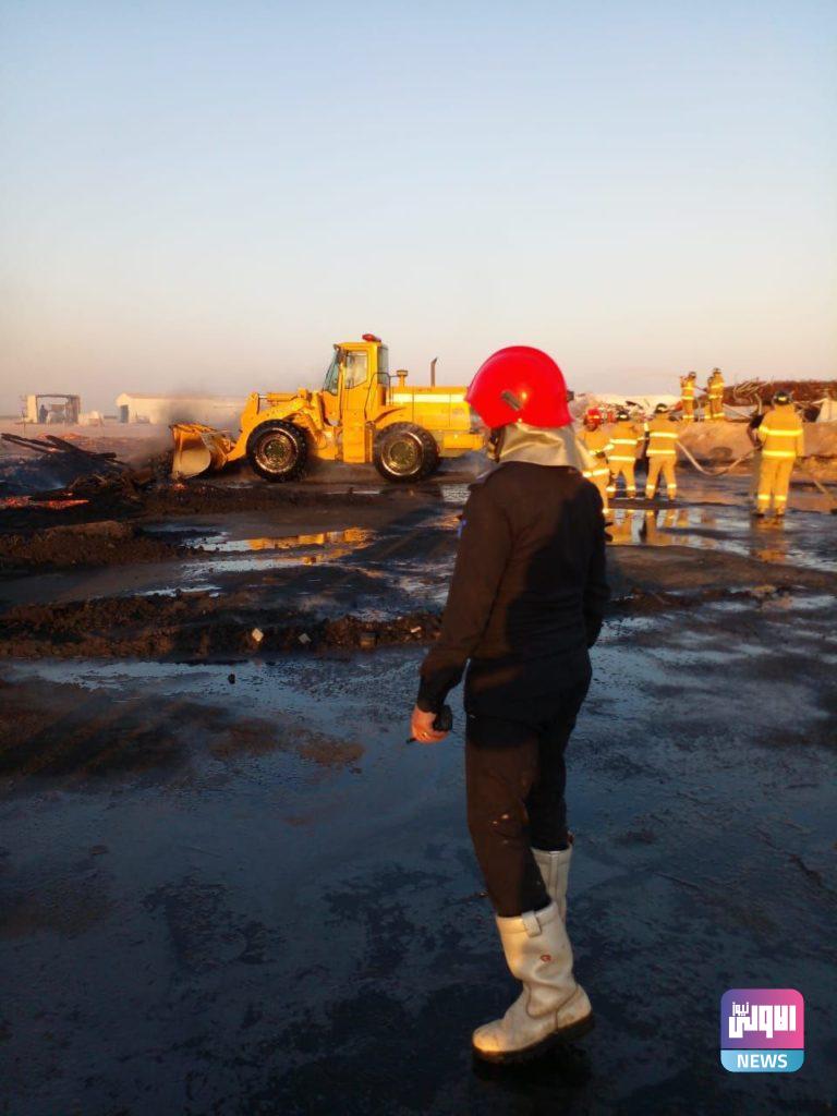 الدفاع المدني تسيطر على حادث حريق داخل مصفى كربلاء 4 0D83354E 08FB 483B 9BC1 0A726BFA65E6