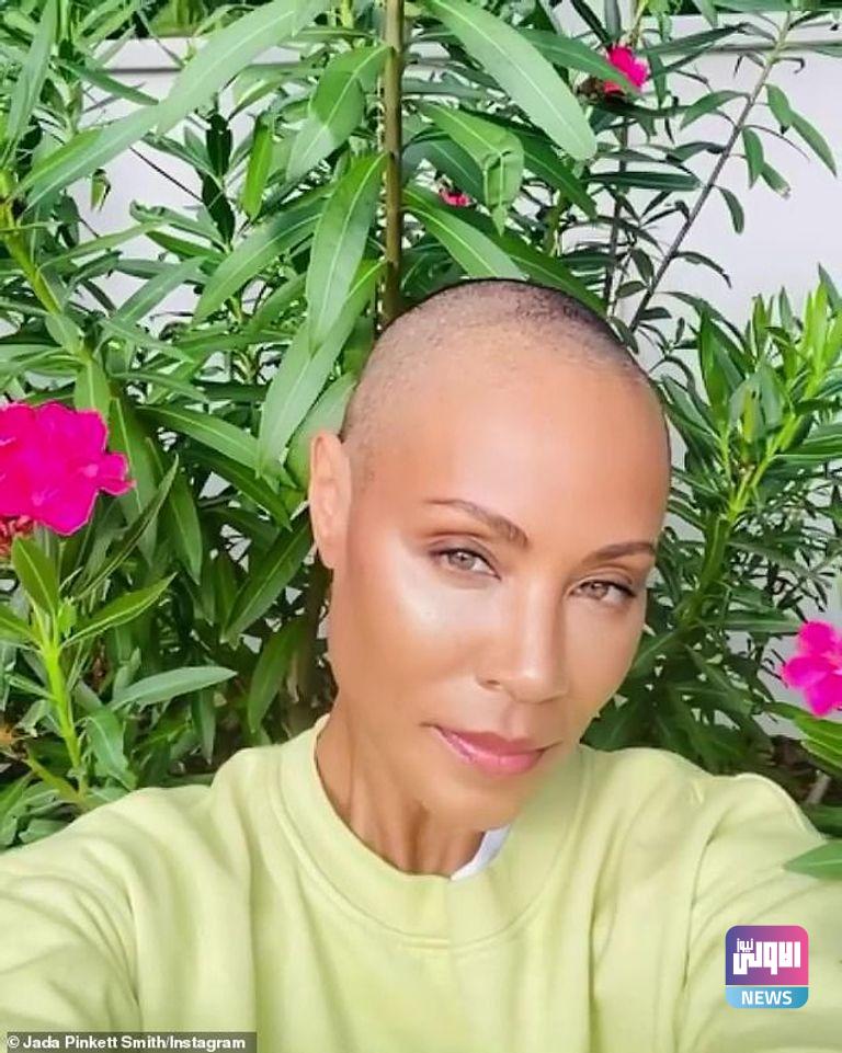 127 180518 jada pinkett smith shaved head 50th birthday 2