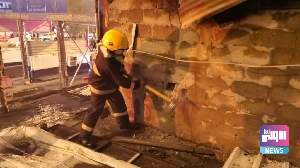 الدفاع المدني تخمد حريقا داخل محطة ماء في الكاظمية ببغداد 9 60AD06D4 EDC0 45EE B96E 331B722C302C
