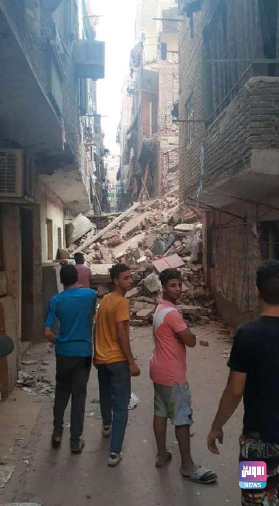 مصر.. انهيار عقار بسبب هزة أرضية والأمن يبحث عن ضحايا تحت الأنقاض(صور) 6 60ffdb604c59b71eb24893fb