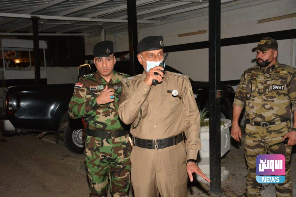 لمتابعة الوضع الأمني فيها مدير نجدة بغداد يقوم بجولة ميدانية في العاصمة ليلا 8 832AC442 984F 405A 89E1 9CDAE5B44FA4