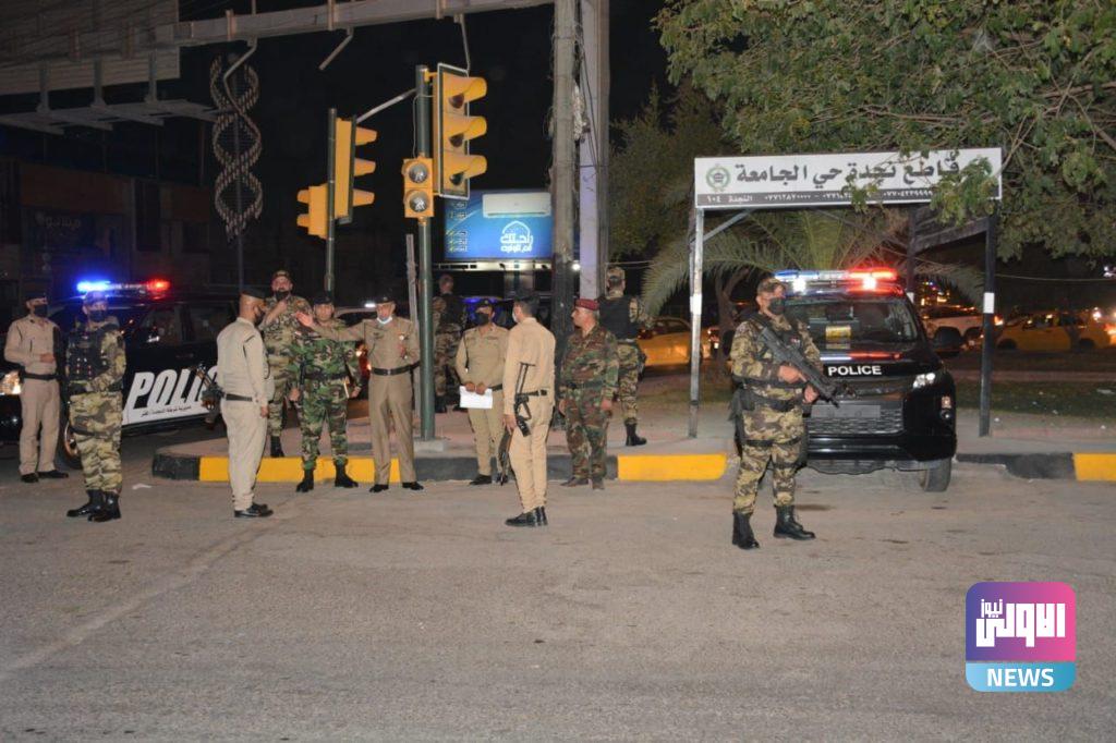 لمتابعة الوضع الأمني فيها مدير نجدة بغداد يقوم بجولة ميدانية في العاصمة ليلا 9 E1DDEE47 B636 4390 B942 979BF855E758
