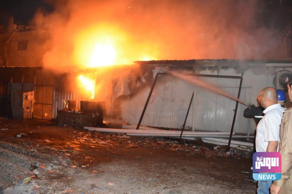 اخماد حريق ضخم اندلع بمحال تجارية جنوبي بغداد (صور) 12 F526E7A7 8312 4A11 9C75 FD413DC421B7