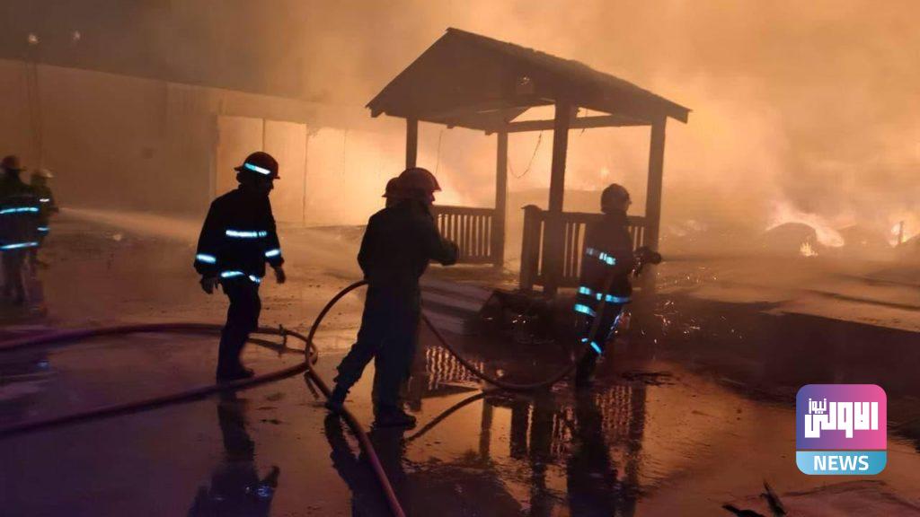 بيان من الدفاع المدني بشأن حريق مطار المثنى (صور) 21 IMG 20210706 WA0086 1