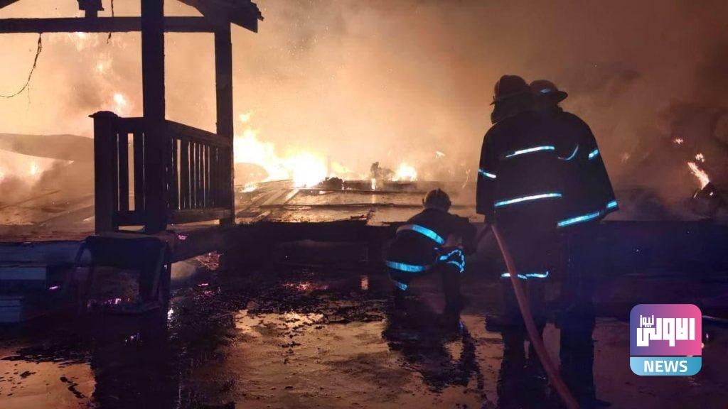 بيان من الدفاع المدني بشأن حريق مطار المثنى (صور) 20 IMG 20210706 WA0087 1