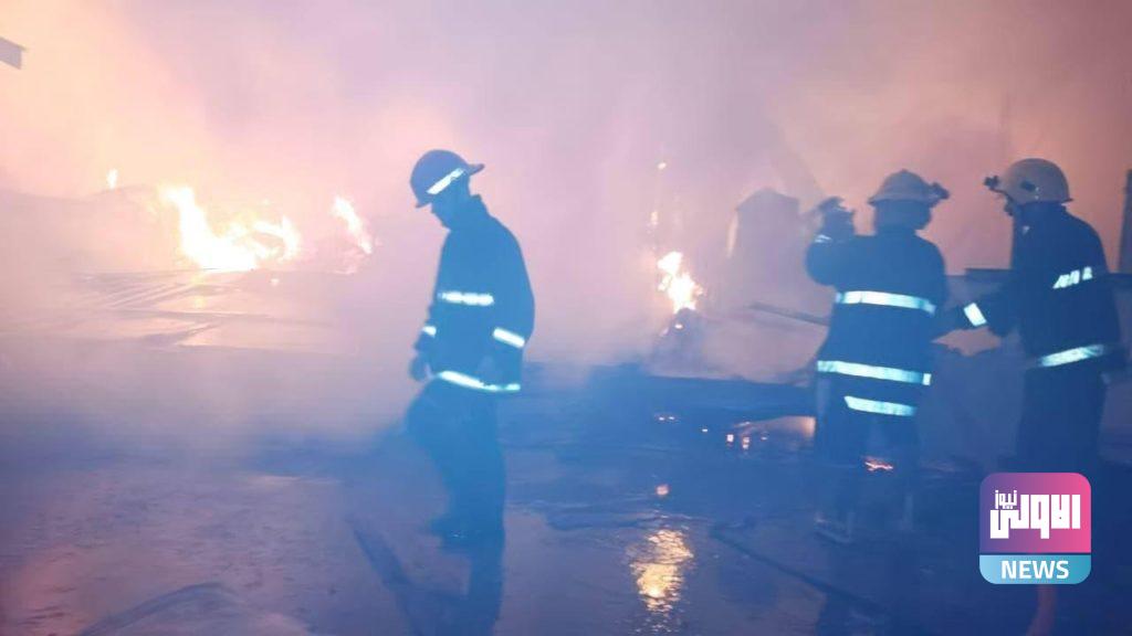 بيان من الدفاع المدني بشأن حريق مطار المثنى (صور) 18 IMG 20210706 WA0088 1