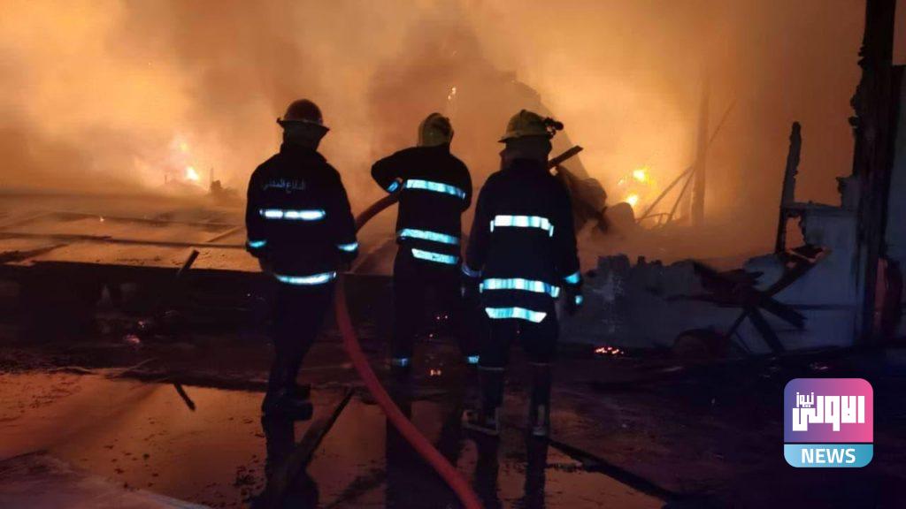 بيان من الدفاع المدني بشأن حريق مطار المثنى (صور) 17 IMG 20210706 WA0090 1