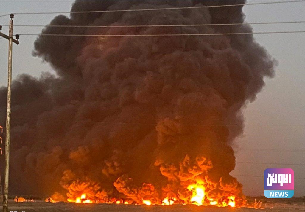 حريق ضخم يلتهم أطرافاً من منطقة المرادية جنوبي بعقوبة 4 Screenshot 20210714 202330 1