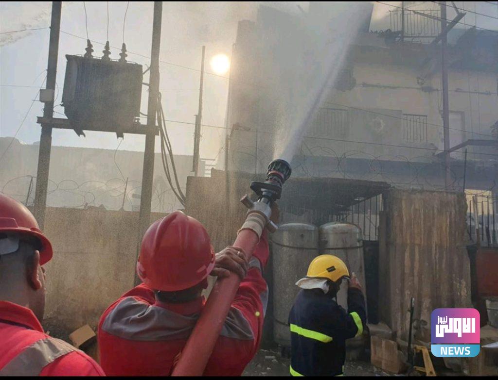 الدفاع المدني تخمد حريقاً اندلع في معمل للألبان شمال شرق بغداد (صور) 11 Screenshot 20210715 180758
