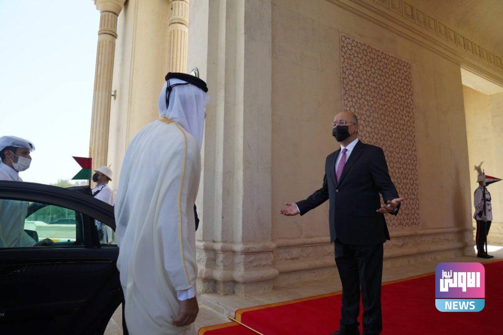 رئيس الجمهورية يستقبل أمير دولة قطر 23 069192BC 5CF9 4A07 8C78 1D6A273D0702