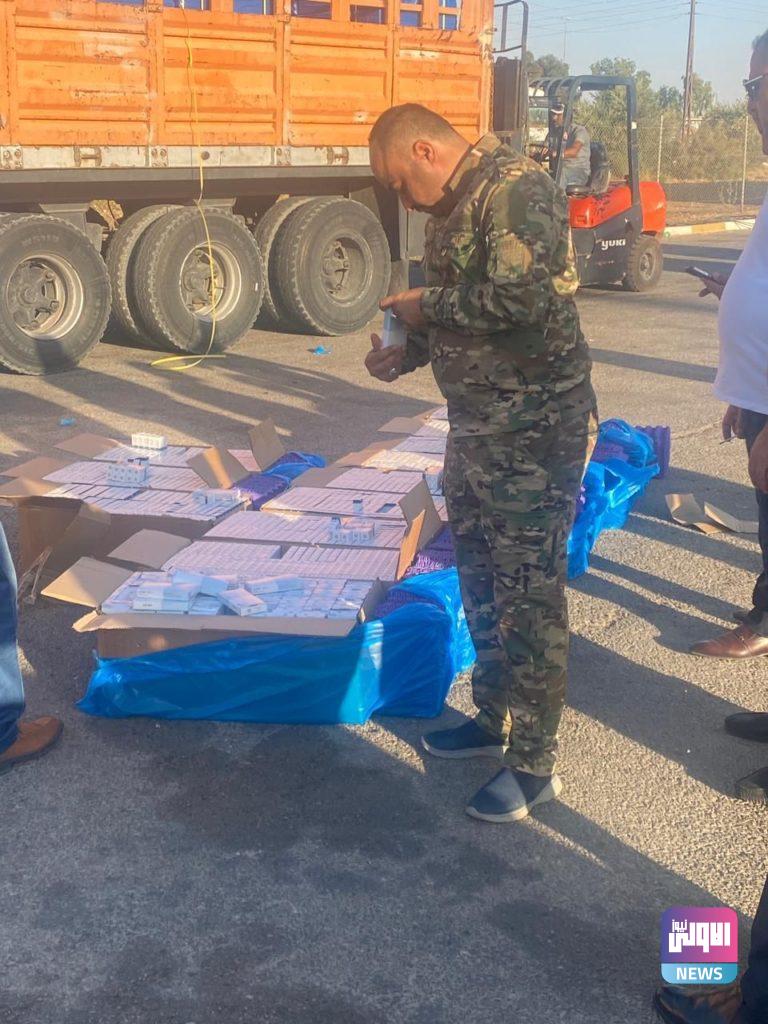 ضبط تهريب أدوية بشرية في منفذ طريبيل 4 2415CC4E 8688 45CF AB11 E49BE968F939