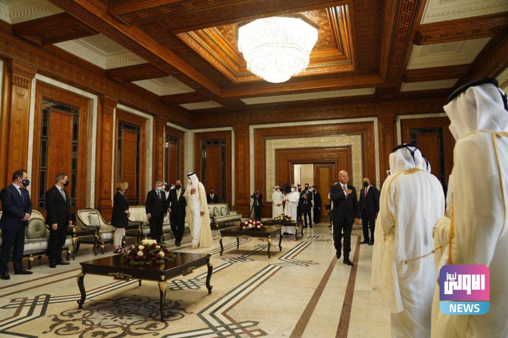 رئيس الجمهورية يستقبل أمير دولة قطر 25 489CFEAD 3ABD 41F9 AAA6 F1038BB2026C