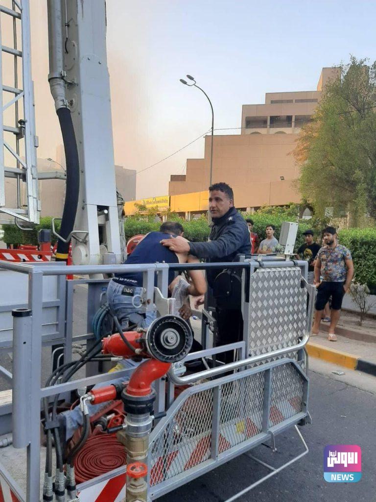 الدفاع المدني: إخماد حريق داخل هيئة السياحة وسط بغداد 40 4D68E09F E19B 451F 85D7 B4F0185A6E27