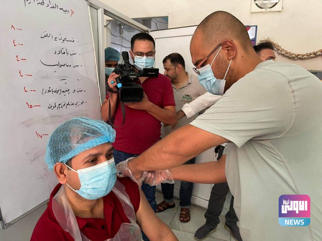 كربلاء .. التطعيم ضد كُورونا بين أصحاب المحال التجارية وعُمالها 16 D6A86395 7C57 47D4 A481 A0A0C72B76B6