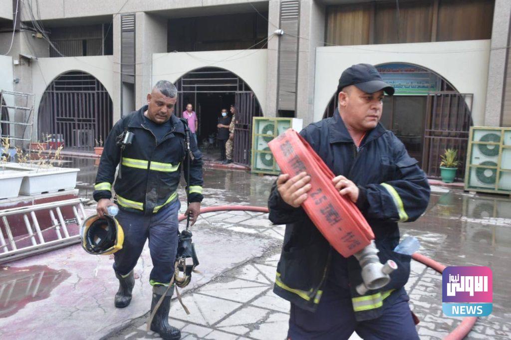 الدفاع المدني: إخماد حريق داخل هيئة السياحة وسط بغداد 34 DDE8E068 6EE7 4783 9CC0 4AA69F59D593