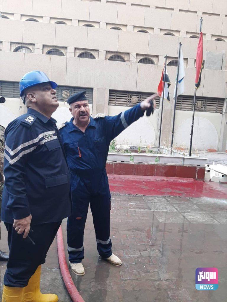 الدفاع المدني: إخماد حريق داخل هيئة السياحة وسط بغداد 31 DED7C2FD F869 419C 9646 9E511D101819