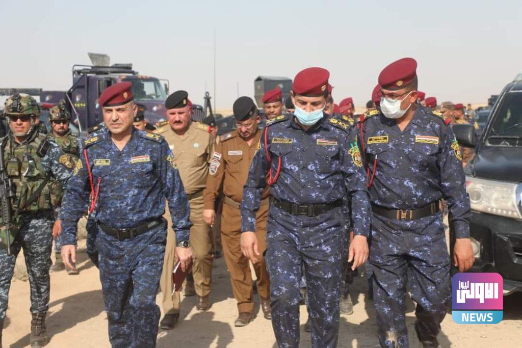 قائد الشرطة الاتحادية يتفقد القطعات في صلاح الدين (صور) 7 FB IMG 1630247189535