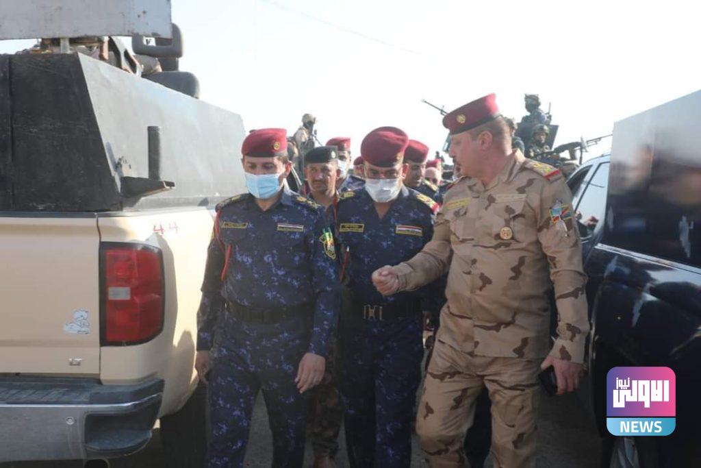 قائد الشرطة الاتحادية يتفقد القطعات في صلاح الدين (صور) 6 FB IMG 1630247197771