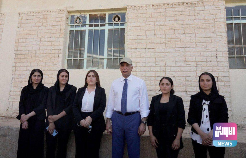 الكاظمي يزور قرية كوجو الايزيدية بقضاء سنجار 13 IMG 20210816 WA0022